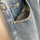 2024SS Straight Jeans BALENCIAGA Perfect for daily use 2024SS Straight Jeans BALENCIAGA Perfect for daily use