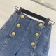 2024SS Denim Pants BALENCIAGA Balenciaga A new masterpiece with a high reputation 2024SS Denim Pants BALENCIAGA Balenciaga A new masterpiece with a high reputation
