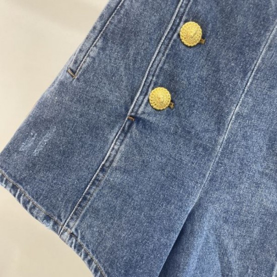 2024SS Denim Pants BALENCIAGA Balenciaga A new masterpiece with a high reputation 2024SS Denim Pants BALENCIAGA Balenciaga A new masterpiece with a high reputation