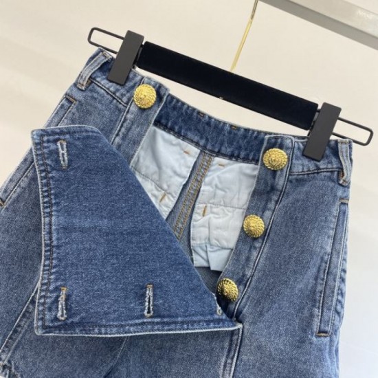 2024SS Denim Pants BALENCIAGA Balenciaga A new masterpiece with a high reputation 2024SS Denim Pants BALENCIAGA Balenciaga A new masterpiece with a high reputation