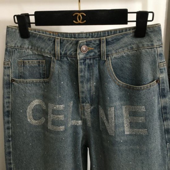 2024SS Straight Jeans CELINE Limited sale in spring/summer! 2024SS Straight Jeans CELINE Limited sale in spring/summer!