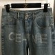 2024SS Straight Jeans CELINE Limited sale in spring/summer! 2024SS Straight Jeans CELINE Limited sale in spring/summer!