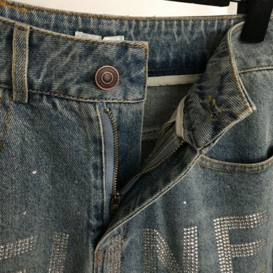 2024SS Straight Jeans CELINE Limited sale in spring/summer! 2024SS Straight Jeans CELINE Limited sale in spring/summer!