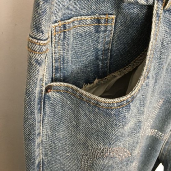 2024SS Straight Jeans CELINE Limited sale in spring/summer! 2024SS Straight Jeans CELINE Limited sale in spring/summer!