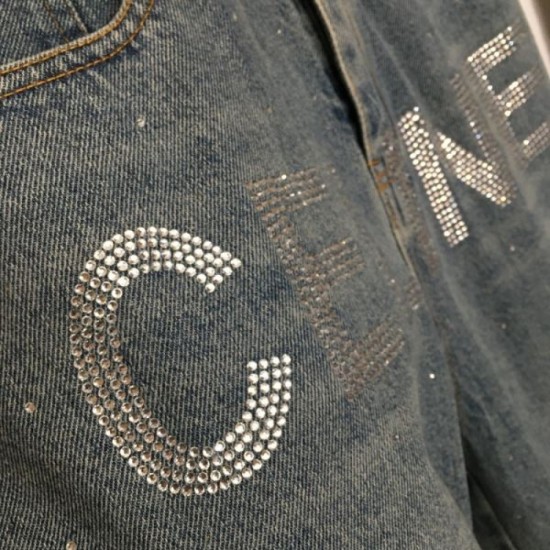 2024SS Straight Jeans CELINE Limited sale in spring/summer! 2024SS Straight Jeans CELINE Limited sale in spring/summer!