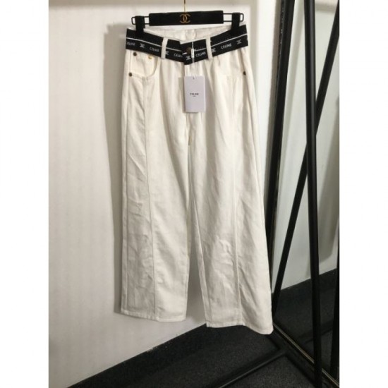 CELINE Wide Pants 2024FW Popular New Brand Item CELINE Wide Pants 2024FW Popular New Brand Item