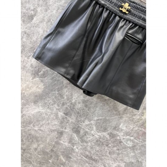 CELINE Leather Pants 2024FW Great value for this season CELINE Leather Pants 2024FW Great value for this season