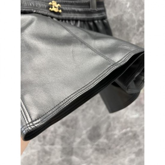 CELINE Leather Pants 2024FW Great value for this season CELINE Leather Pants 2024FW Great value for this season