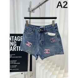 2024SS Denim Pants CHANEL Refreshing Spring/Summer Style