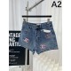 2024SS Denim Pants CHANEL Refreshing Spring/Summer Style 2024SS Denim Pants CHANEL Refreshing Spring/Summer Style