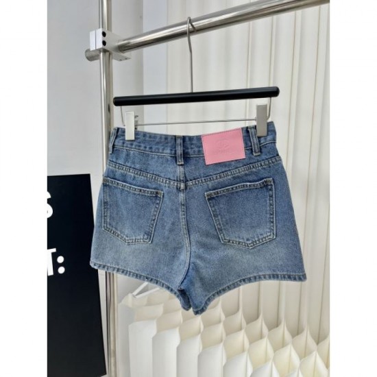 2024SS Denim Pants CHANEL Refreshing Spring/Summer Style 2024SS Denim Pants CHANEL Refreshing Spring/Summer Style