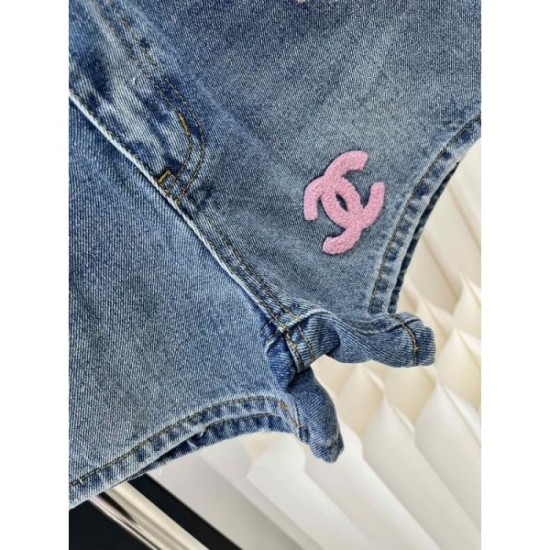 2024SS Denim Pants CHANEL Refreshing Spring/Summer Style 2024SS Denim Pants CHANEL Refreshing Spring/Summer Style