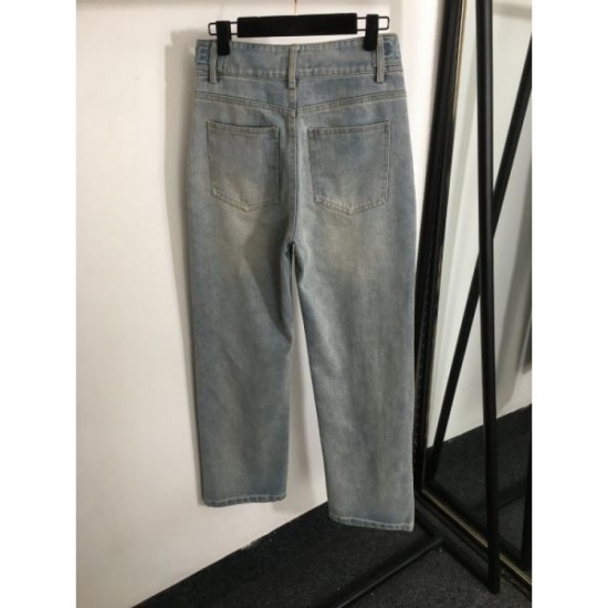 2024SS Jeans CHANEL CHANEL Popular item for spring/summer 2024SS Jeans CHANEL CHANEL Popular item for spring/summer