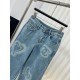 2024SS Denim Pants CHANEL Excellent item for this year 2024SS Denim Pants CHANEL Excellent item for this year