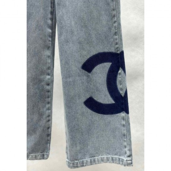 CHANEL Jeans 2024FW Eye-catching design is distinctive CHANEL Jeans 2024FW Eye-catching design is distinctive