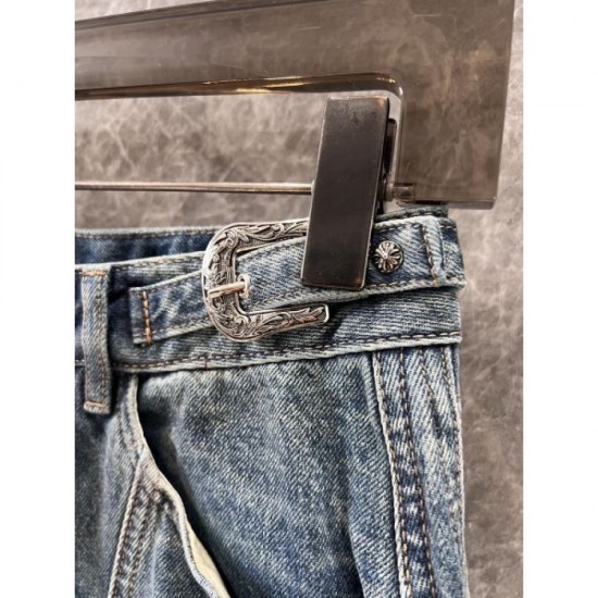 CHROME HEARTS Chrome Hearts Jeans 2024FW Limited Time Sale CHROME HEARTS Chrome Hearts Jeans 2024FW Limited Time Sale