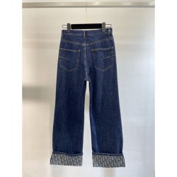 2024SS Straight Jeans DIOR Dior continues to be popular