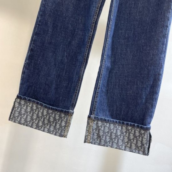 2024SS Straight Jeans DIOR Dior continues to be popular 2024SS Straight Jeans DIOR Dior continues to be popular