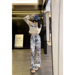 DIOR Dior Casual Pants 2024FW Gives you a beautiful impression