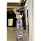 DIOR Dior Casual Pants 2024FW Gives you a beautiful impression DIOR Dior Casual Pants 2024FW Gives you a beautiful impression