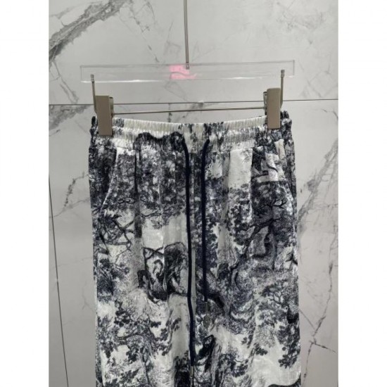 DIOR Dior Casual Pants 2024FW Gives you a beautiful impression DIOR Dior Casual Pants 2024FW Gives you a beautiful impression