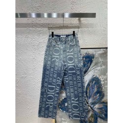 DIOR Dior Jeans 2024FW A unique item that will take center stage