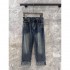 DIOR Dior jeans 2024FW Full of fashion sense