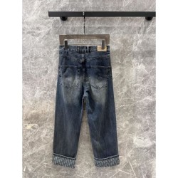 DIOR Dior jeans 2024FW Full of fashion sense