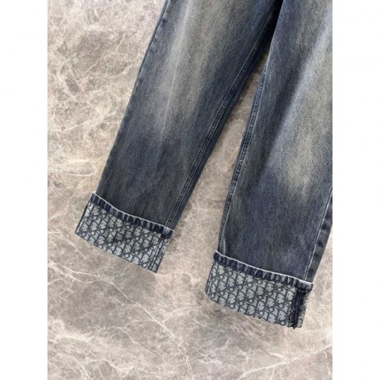 DIOR Dior jeans 2024FW Full of fashion sense DIOR Dior jeans 2024FW Full of fashion sense