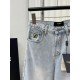 2024SS Straight Jeans FENDI New Spring/Summer Style 2024SS Straight Jeans FENDI New Spring/Summer Style