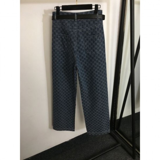 2024SS Straight Jeans GUCCI Gucci Essential Item 2024SS Straight Jeans GUCCI Gucci Essential Item