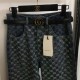 2024SS Straight Jeans GUCCI Gucci Essential Item 2024SS Straight Jeans GUCCI Gucci Essential Item