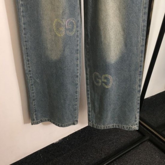 2024SS Jeans GUCCI Gucci New collection released this year! 2024SS Jeans GUCCI Gucci New collection released this year!