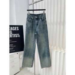 2024SS Jeans LOEWE Loewe is gaining popularity! Stylish new item