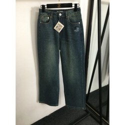 2024SS Straight Jeans LOEWE Check out the trends of the season