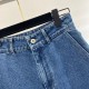 2024SS Denim Pants LOEWE Give me a calm atmosphere 2024SS Denim Pants LOEWE Give me a calm atmosphere