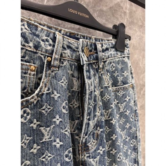 LOUIS VUITTON Louis Vuitton jeans 2024FW overwhelming approval rating LOUIS VUITTON Louis Vuitton jeans 2024FW overwhelming approval rating