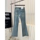 2024SS Jeans MIU MIU Excellent mix-and-match ability 2024SS Jeans MIU MIU Excellent mix-and-match ability