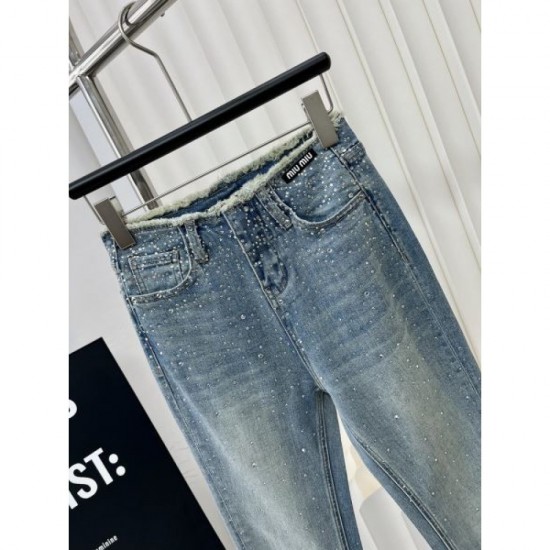 2024SS Jeans MIU MIU Miu Miu Summer Limited Special Price 2024SS Jeans MIU MIU Miu Miu Summer Limited Special Price