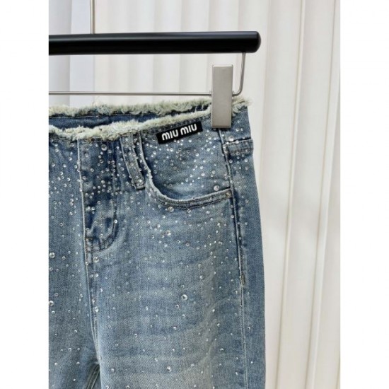 2024SS Jeans MIU MIU Miu Miu Summer Limited Special Price 2024SS Jeans MIU MIU Miu Miu Summer Limited Special Price