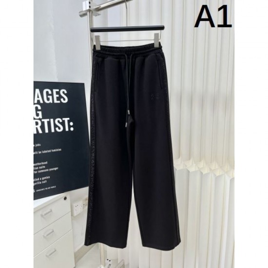 2024SS Casual Pants MIU MIU Popular Gift 2024SS Casual Pants MIU MIU Popular Gift