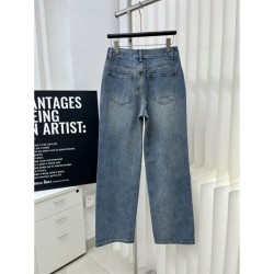2024SS Jeans MIU MIU Elegant for adults