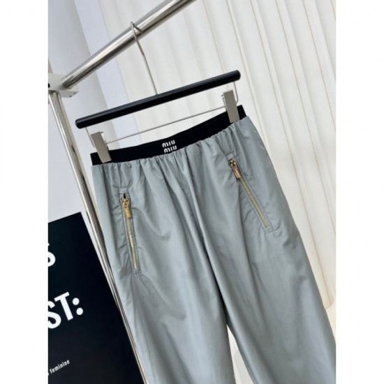 2024SS Casual Pants MIU MIU Also as a gift 2024SS Casual Pants MIU MIU Also as a gift