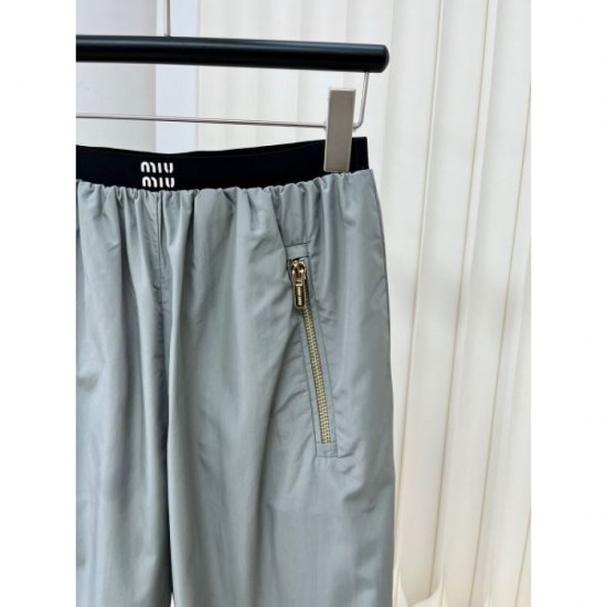 2024SS Casual Pants MIU MIU Also as a gift 2024SS Casual Pants MIU MIU Also as a gift