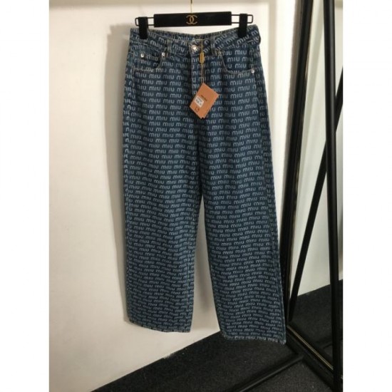 2024SS Jeans MIU MIU Very popular 2024SS Jeans MIU MIU Very popular