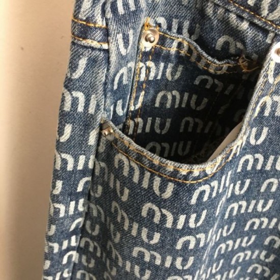 2024SS Jeans MIU MIU Very popular 2024SS Jeans MIU MIU Very popular