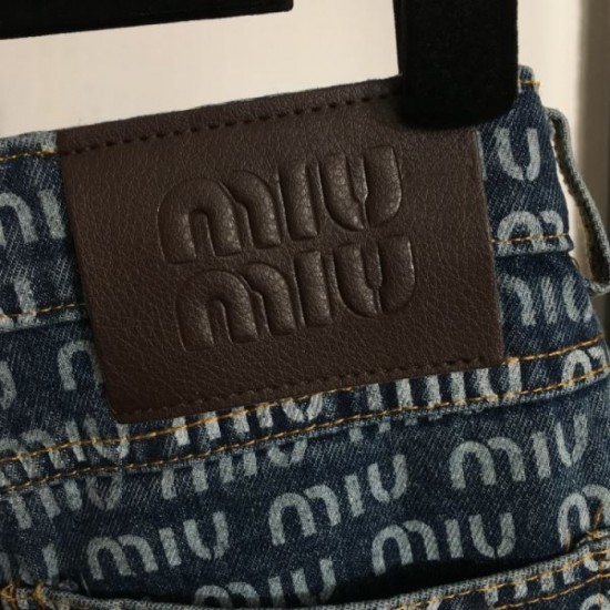 2024SS Jeans MIU MIU Very popular 2024SS Jeans MIU MIU Very popular