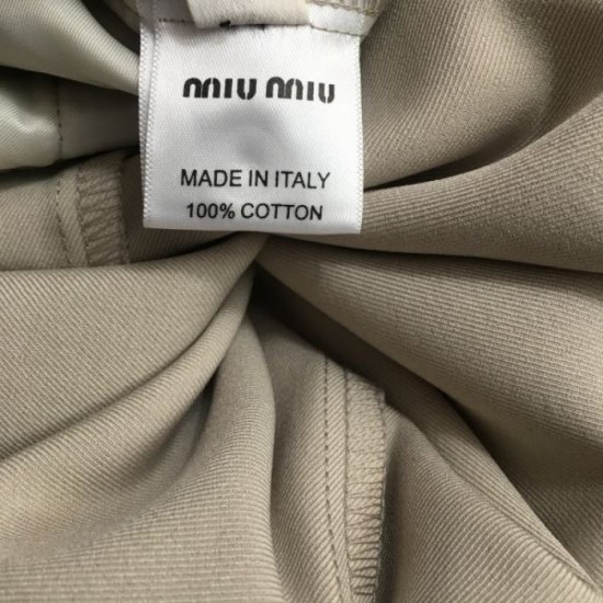 2024SS wide pants MIU MIU Miu Miu masterpiece comfort 2024SS wide pants MIU MIU Miu Miu masterpiece comfort