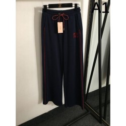 MIU MIU Casual Pants 2024FW A strong sense of neatness