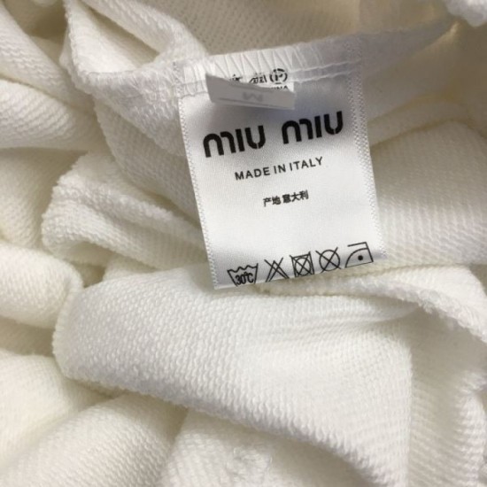 MIU MIU Casual Pants 2024FW A strong sense of neatness MIU MIU Casual Pants 2024FW A strong sense of neatness